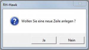 Neue Zeile?