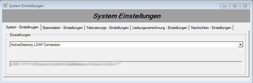 Benutzerverwaltung LDAP